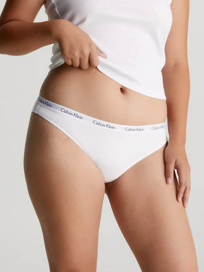 Набор трусов Calvin Klein Underwear 3 Pack Bikini Briefs - Carousel модель 000QD3588E-HVN — фото 3 - INTERTOP