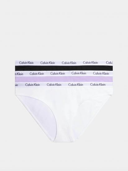 Набор трусов Calvin Klein Underwear 3 Pack Bikini Briefs - Carousel модель 000QD3588E-HVN — фото - INTERTOP