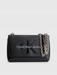 Чорний - Крос-боді Calvin Klein Sculpted Ew Flap Conv25 Mono