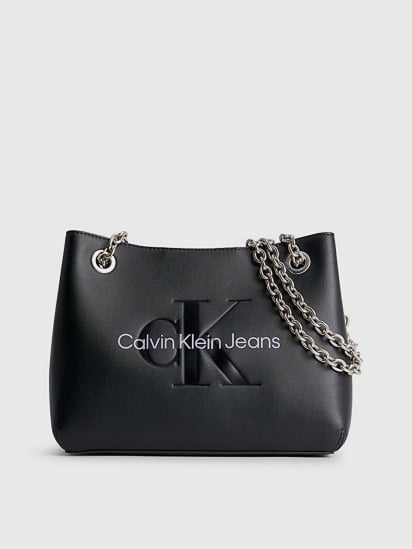 Крос-боді Calvin Klein Sculpted Shoulder Bag 24 Mono модель K60K607831-0GJ — фото - INTERTOP