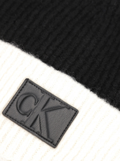 Шапка Calvin Klein Colorblock Beanie модель K50K511163-BDS — фото 3 - INTERTOP