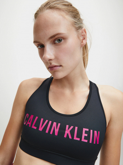 Топ спортивний Calvin Klein Medium Support модель 00GWF0K157-014 — фото 4 - INTERTOP