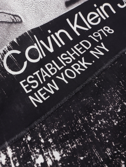 Шарф Calvin Klein Monologo Embro Scarf модель K60K610912-BDS — фото 3 - INTERTOP