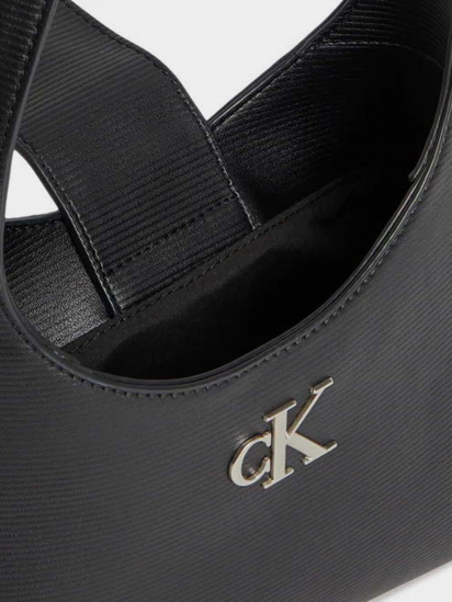 Хобо Calvin Klein Minimal Monogram Shoulder Bag T модель K60K611212-BDS — фото 3 - INTERTOP