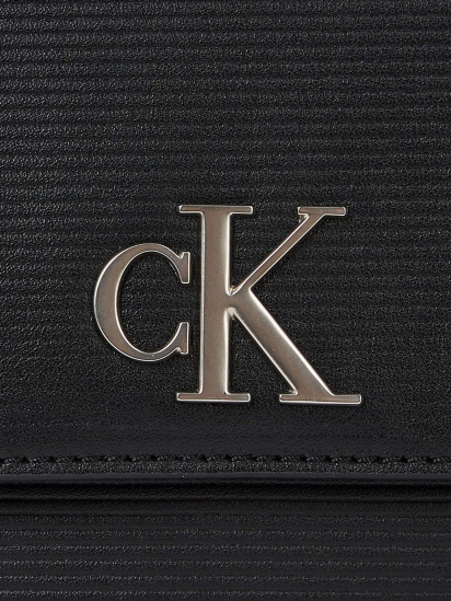 Кросс-боди Calvin Klein Minimal Monogram Saddle Bag22 модель K60K611226-BDS — фото 3 - INTERTOP