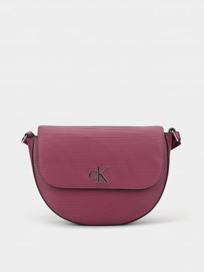 Кросс-боди Calvin Klein Minimal Monogram Saddle Bag22 модель K60K611226-VAC — фото - INTERTOP