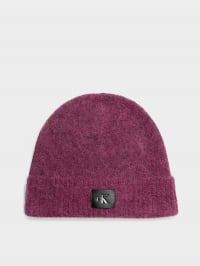 Фіолетовий - Шапка Calvin Klein Minimal Monogram Beanie