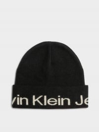 Чёрный - Шапка Calvin Klein Logo Beanie