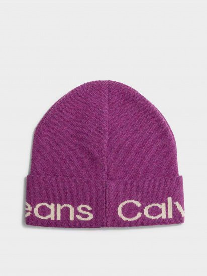 Шапка Calvin Klein Logo Beanie модель K60K611271-VAC — фото - INTERTOP