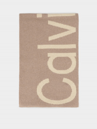 Серый - Шарф Calvin Klein Logo Scarf