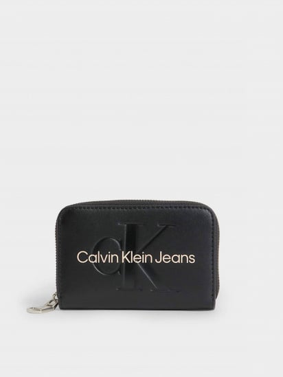 Кошелек Calvin Klein Sculpted Med Zip Around Mono модель K60K607229-01F — фото - INTERTOP