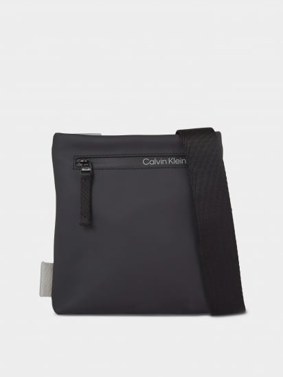 Мессенджер Calvin Klein Rubberized Conv Flatpack S модель K50K510795-BAX — фото - INTERTOP