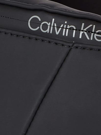 Поясная сумка Calvin Klein Rubberized Waistbag модель K50K510799-BAX — фото 3 - INTERTOP