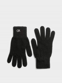 Чорний - Рукавиці Calvin Klein Re-Lock Knit Gloves