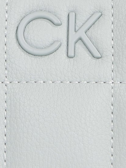 Крос-боді Calvin Klein Square Quilt Chain Mini Bag модель K60K612020-PEB — фото 3 - INTERTOP