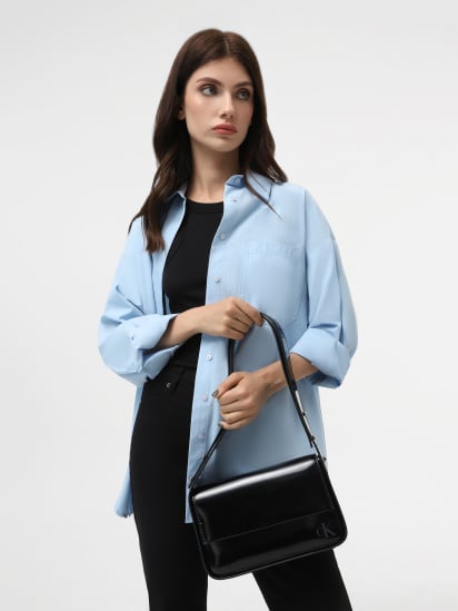 Крос-боді Calvin Klein Block Ew Flap Shoulderbag25 S модель K60K611833-BEH — фото 5 - INTERTOP