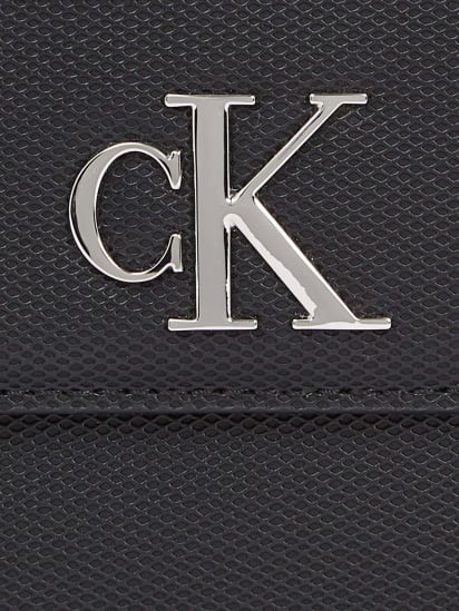 Кросс-боди Calvin Klein Minimal Monogram Saddle Bag22 T модель K60K611961-BEH — фото 3 - INTERTOP