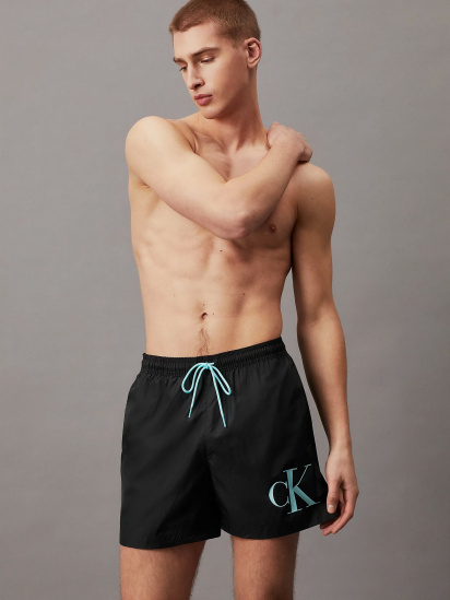 Шорты для плавания Calvin Klein Underwear Monogram модель KM0KM01003-BEH — фото 4 - INTERTOP