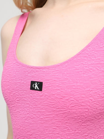 Купальник Calvin Klein Underwear Monogram Texture модель KW0KW02401-TOZ — фото - INTERTOP