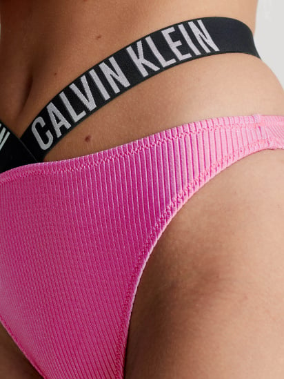 Нижня частина купальника Calvin Klein Underwear Intense Power Rib модель KW0KW02391-TOZ — фото 3 - INTERTOP