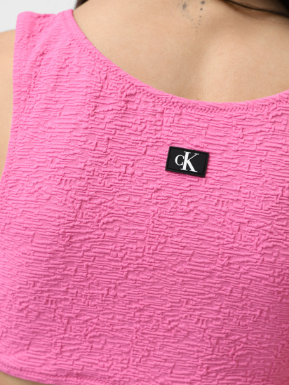 Топ Calvin Klein Underwear Monogram Texture модель KW0KW02458-TOZ — фото 3 - INTERTOP