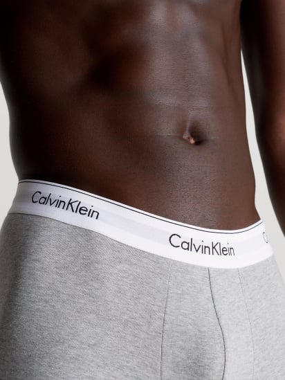 Набір трусів Calvin Klein Underwear 3 Pack Low Rise Trunks модель 000NB1085A-M9I — фото 5 - INTERTOP