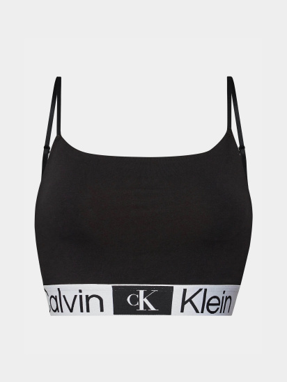 Топ Calvin Klein Underwear Unlined Bralette модель 000QF7587E-UB1 — фото 4 - INTERTOP