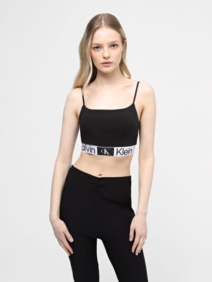 Топ Calvin Klein Underwear Unlined Bralette модель 000QF7587E-UB1 — фото - INTERTOP