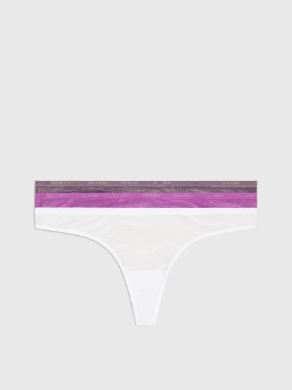 Набор трусов Calvin Klein Underwear Sheer Lace модель 000QD5216E-NOW — фото - INTERTOP