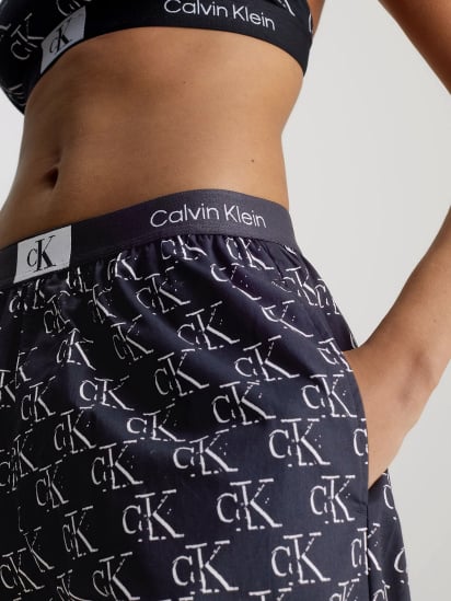 Низ пижамы Calvin Klein Underwear 1996 Wovens Cotton модель 000QS6973E-LOC — фото 3 - INTERTOP