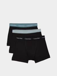 Чёрный - Набор трусов Calvin Klein Underwear 3 Pack Trunks - Cotton Stretch