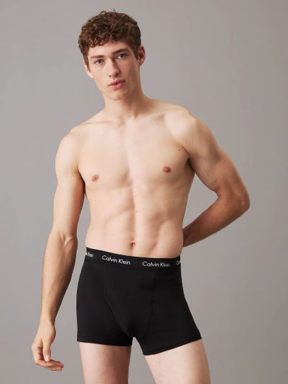 Набір трусів Calvin Klein Underwear 3 Pack Trunks - Cotton Stretch модель 0000U2662G-Q3R — фото - INTERTOP