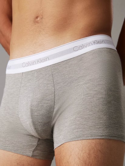 Набор трусов Calvin Klein Underwear 3 Pack Trunks - Modern Air модель 000NB3953A-PS8 — фото 4 - INTERTOP