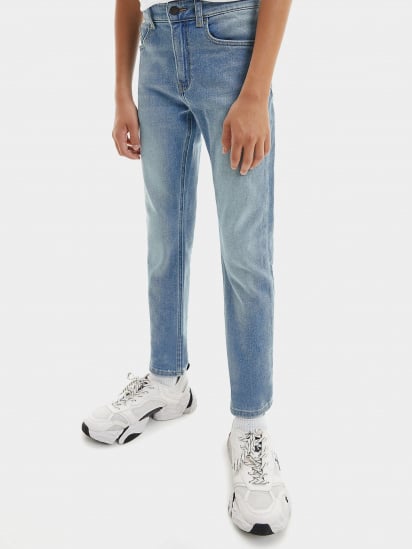 Прямые джинсы Calvin Klein Essential модель IB0IB00742-1AA — фото - INTERTOP