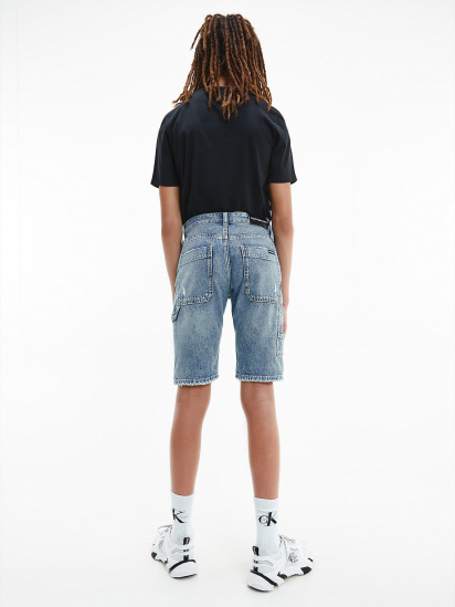 Шорти джинсові Calvin Klein модель IB0IB00871-1A4 — фото - INTERTOP