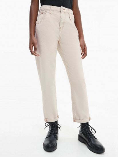 Прямі джинси Calvin Klein модель IG0IG00852-PDP — фото - INTERTOP