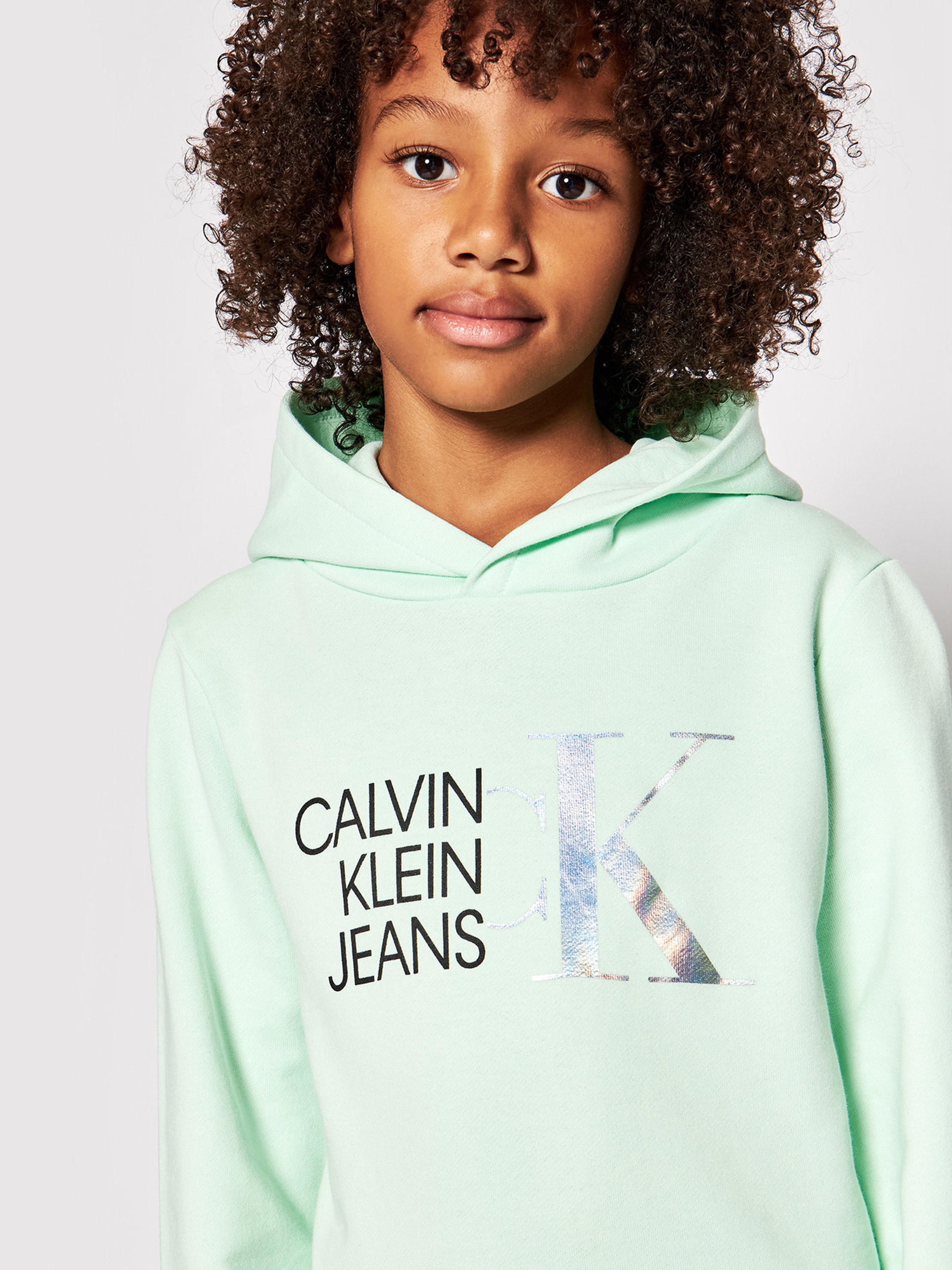 

Calvin Klein Худи (CKL301) Для девочек, цвет - Зелёный