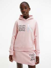 Рожевий - Худі Calvin Klein Hybrid Logo