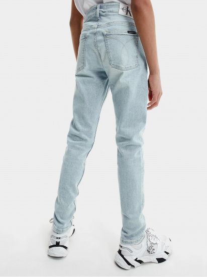 Завужені джинси Calvin Klein модель IB0IB00414-1A4 — фото - INTERTOP