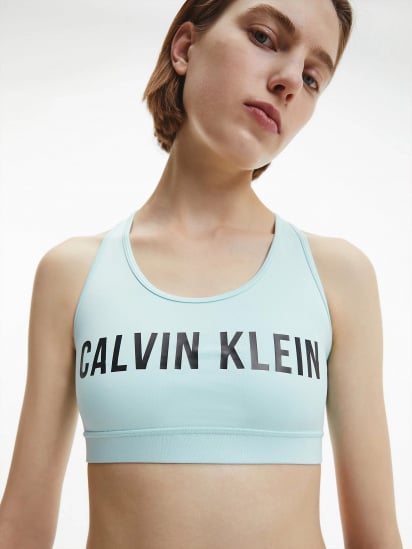 Топ спортивный Calvin Klein Medium Support модель 00GWF0K157-401 — фото 3 - INTERTOP
