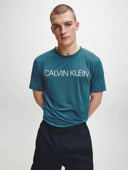Футболка спортивная Calvin Klein модель 00GMS0K104-490 — фото - INTERTOP