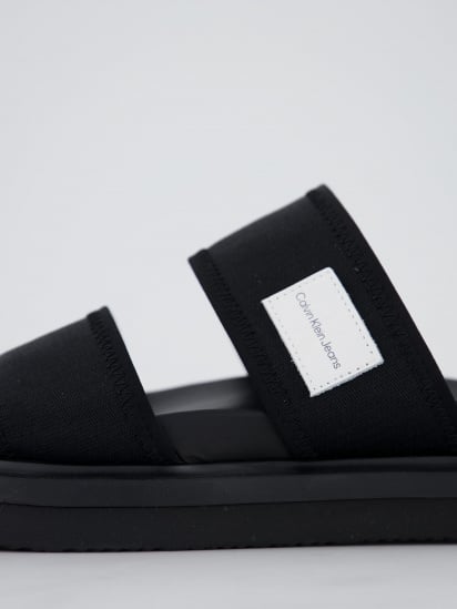 Шлепанцы Calvin Klein Sandal Doublebar Badge модель YM0YM00642-BDS — фото 4 - INTERTOP