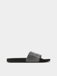 Чёрный - Шлепанцы Calvin Klein Slide Lenticular