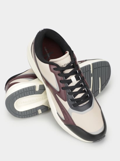 Кросівки Calvin Klein Retro Tennis Low Multilayer модель YM0YM01104-0L4 — фото 4 - INTERTOP