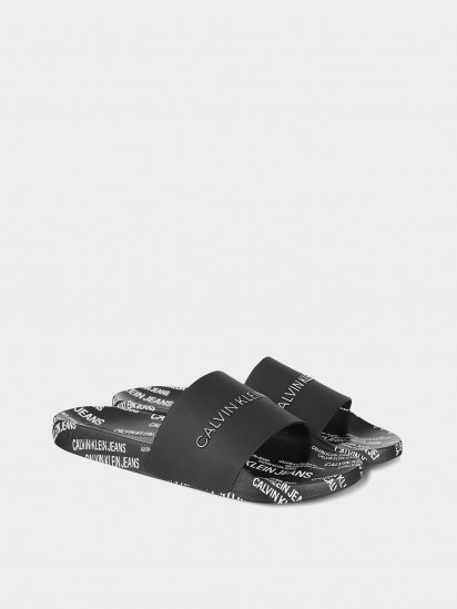Шлепанцы Calvin Klein модель YM0YM00074-BDS — фото - INTERTOP