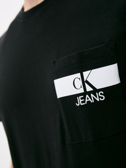 Футболки и поло Calvin Klein Jeans модель J30J317671_BEH — фото 4 - INTERTOP