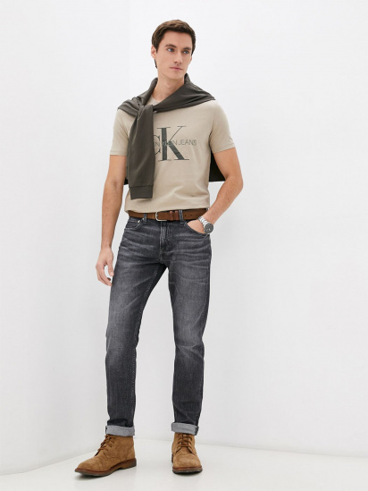 Футболка Calvin Klein Jeans модель J30J317065_PBF — фото 4 - INTERTOP