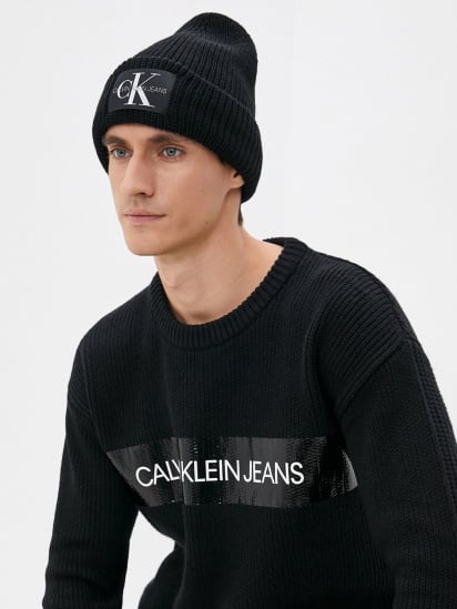 Шапка Calvin Klein Jeans модель K60K607383_BDS — фото 3 - INTERTOP