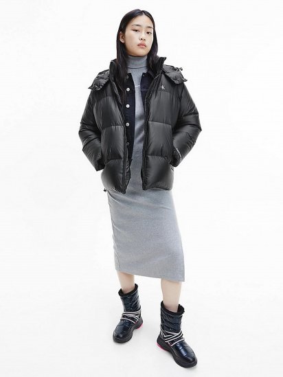Зимняя куртка Calvin Klein Jeans Down Shiny модель J20J216884_BEH — фото - INTERTOP