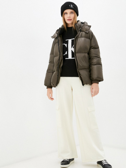 Зимова куртка Calvin Klein Jeans Down Shiny модель J20J216884_LBL — фото 3 - INTERTOP